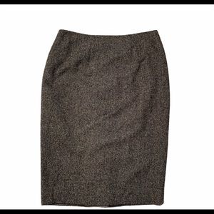 Caslon Textured Wool Blend Pencil Skirt Size 6